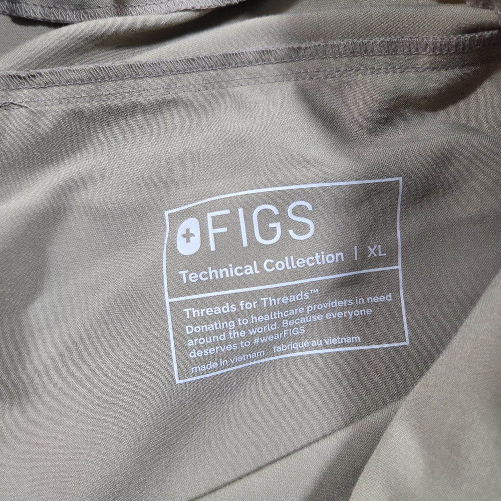 Figs Scrub Pants Men's Tan Jogger Pants Work Gear X Large Comfortable Pockets - Picture 3 of 11